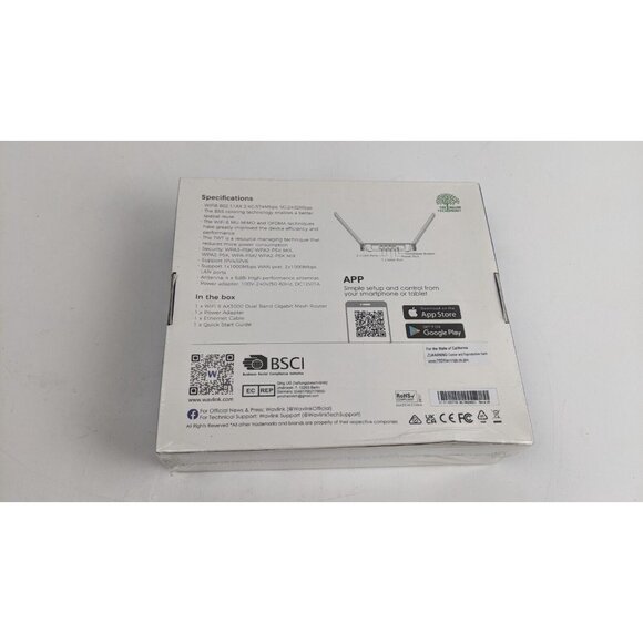 AX3000 Outdoor WiFi 6 Extender Long Range Dual Band w/POE Up to 256 Devices - Picture 6 of 10